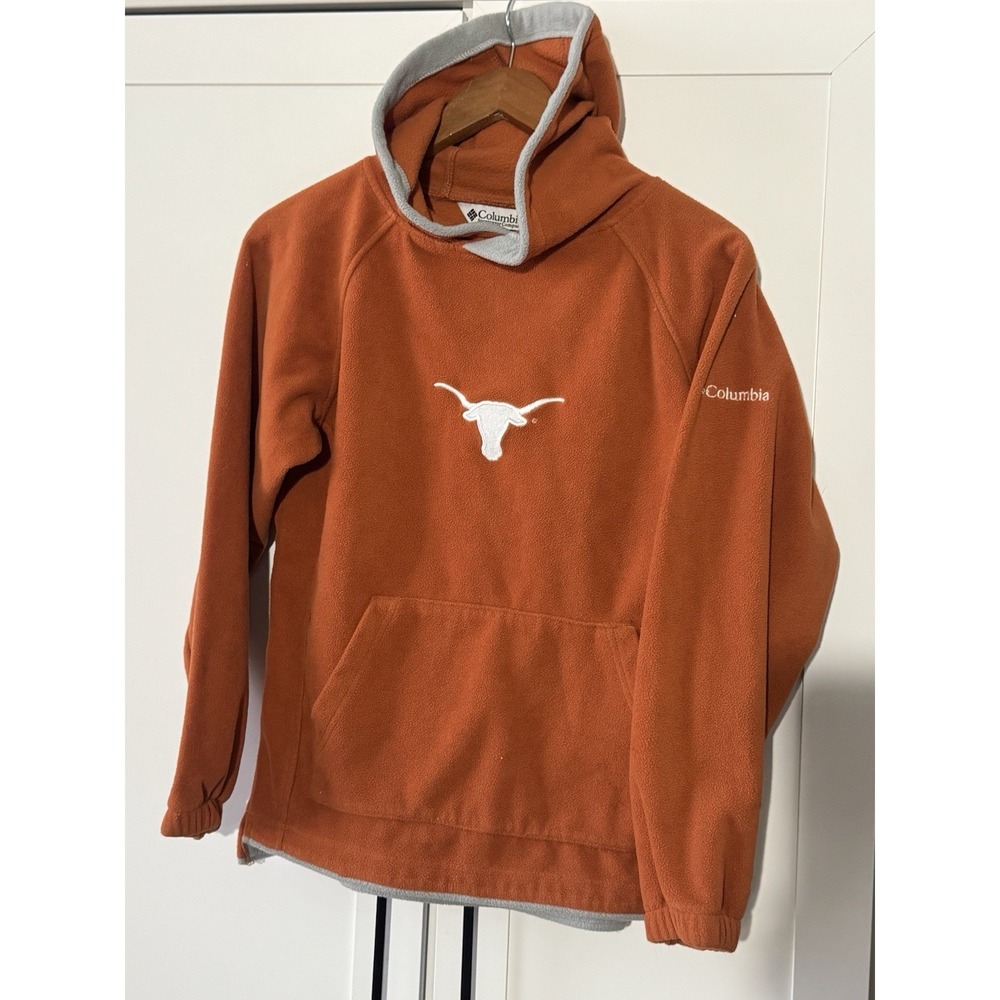 Texas Longhorns Columbia Sportswear Company Fleece Shirt Youth Large UT Hoodie